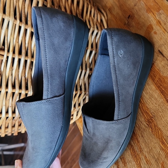 Easy Spirit Searlie2 Gray Slip On Casual Sneaker Loafer Shoes Women's 10 Wide - Picture 6 of 12